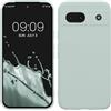 kwmobile Custodia Compatibile con Google Pixel 8a Cover - Back Case per Smartphone in Silicone TPU - Protezione Gommata - menta freddo