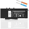 VNYUNQWE 68WH GJKNX Batteria di Ricambio per Dell Latitude 5480 5580 5490 5590 5280 5288 5488 5591 5491 5495 E5480 E5580 E5490 E5590 Precision 15 3520 3530 Serie GD1JP DY9NT 5YHR4 451-BBZG 7.6V
