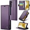 Rerzoiro Cover per Samsung Galaxy S22 Plus Custodia Portafoglio [Blocco RFID] Premium Pelle PU Wallet Case Flip Libro con Porta Carte Slot Supporto Flip Case per Samsung Galaxy S22 Plus, Viola