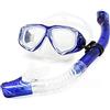 EnzoDate Ottico Diving Gear Kit miopia Snorkel impostata, Forza diversa per Ogni Occhio, Maschera Subacquea Superiore Secco miope