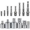 ANBOO Set di 14 adattatori per bussola, 6 pezzi, set di dadi + 8 adattatori per chiavi a bussola, dado 1/4 su 3/8, 3/8 su 1/4, 3/8 su 1/2, 1/2 su 3/8, 1/2 su 1/4, 1/4 su 1/2
