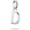 Thomas Sabo Charm Club Connect Ciondolo Charm Lettera D Argento 925 Riciclato CC1210-001-21