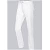 BP Med & Care 1735-130-0021 - Pantaloni corti da uomo, in cotone, taglia 44, colore: Bianco