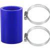 Tubo In Silicone Per Auto Con Morsetti - Diametro 40mm, Lunghezza 76mm, Per Liquido Di Raffreddamento, Olio, Aria - copertina