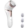 Cecotec Lima per piedi elettrica SkinCare. Batteria ricaricabile al litio, autonomia 100 minuti, funzione aspirazione e serbatoio, 2 modalità, include 3 dischi con grammature diverse