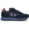 SUN68 Sneaker uomo blu/rossa
