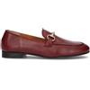 REBECCA VAN DIK Mocassino donna bordeaux in pelle