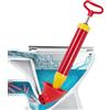 Wekuw Stantuffo WC, Dispositivo di Rimozione Degli intasamenti WC Pompa Carichi a Pressione Stantuffo Pulitore per Tubi ad Aria Compressa ad Alta Pressione, per Vasca da Bagno,Cucina(Rosso)