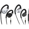 Avantree Resolve (Taglia Piccola E Grande) - 2 Pack Auricolari Open-Ear Con Cavo E Microfono, Vestibilità Comoda, Ascolto Ambientale, Ganci Auricolari Per Ufficio, Casa, Esterni, Jack AUX 3,5 mm