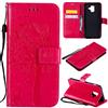 Fatcatparadise Cover per Samsung Galaxy A6 2018, Custodia Samsung A6 2018, Custodia Portafoglio a Libro in Pelle Flip Cover e TPU Silicone con Funzione Supporto Chiusura Magnetica (rosé)