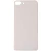 Smartex® Vetro copribatteria per scocca Posteriore Big Hole Compatibile con iPhone 8 Plus | Senza Logo (Oro)
