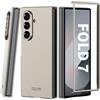 TingYR Cover per Samsung Galaxy Z Fold 7, [Anti-goccia, Anti-graffio, Anti-impronta] Protezione completa sottile, Custodia Cover per Samsung Galaxy Z Fold 7.(T Grigio)