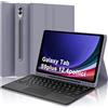 WINCHKING Tastiera per Samsung Galaxy Tab S10 Plus 2024, Galaxy Tab S9/S9FE Plus Tastiera 12.4, Cover Touchpad Tastiera Bluetooth Italiano Rimovibile per Samsung S10+/S9+/S9 FE+ 12.4 Pollici 2024/2023, Lavanda
