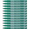 Pentel N50S marcatore permanente slim punta fine verde 12 pz