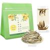 LWXLJMJZC-Tè Bianco Ago D'argento|Tè Bianco all'osmanto|Tè Bianco Silver Needle Cinese|Tè Bianco Miscela di Osmanto 50g