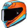 HJC Casco RPHA 12 RESPON Arancione Azzurro HJC