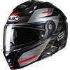 HJC Casco i91 DUSK Nero Rosso HJC