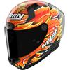 NOLAN Casco X-804 RS Ultra Carbon Replica Iannone Rosso Giallo NOLAN