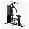 JK FITNESS Stazione Multifunzione JK 6120 - Pacco Pesi da 67 kg, Multi-Gym completa