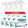 Sanytol-33635110-disinfettante Anti-acari, 300 ml, confezione da 4