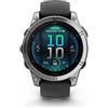 Garmin Smartwatch ( AMOLED ) FENIX E Stainless steel e Black 47 mm 010 03025 00
