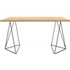 POP UP HOME - Scrivania Trestle - Legno naturale - Designer Nádia Scores