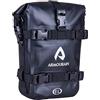 ARMOURAIN Borsa Paraurti Moto Impermeabile 6L 8L 15LBorse Moto Paramotore con Tracolla Moto Crash Bar Borse Laterali Impermeabili Strumenti Equitazione Accessori(6L PVC Nero)