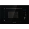 Hisense Forno a Microonde da incasso combinato con Grill Capacità 20 Litri Potenza 800 Watt Larghezza 60 cm colore Inox - HB20MOBX5G