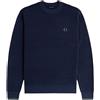 FRED PERRY MAGLIONE GIROCOLLO WAFFLE