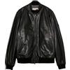 ROY ROGERS BOMBER IN PELLE FODERATO IN MAGLIA