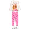 Disney Pigiama caldo cotone Barbie interlock bambina baby MT50L1772