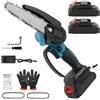 OWJHE 6 Pollici Brushless Sega Elettrica Cordless Oliatore Palmare Giardino Cottura del Legno Loging Motosega Strumento di Potere Per Makita Batteria -
