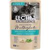 MONGE LECHAT EXCELLENCE UMIDO ADULT BOCCONCINI MALTAGLIATI MERLUZZO con ORTAGGI 85 G BUSTINA