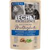 MONGE LECHAT EXCELLENCE UMIDO KITTEN BOCCONCINI MALTAGLIATI ACCIUGHE con ORTAGGI 85 G BUSTINA