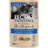 MONGE LECHAT EXCELLENCE UMIDO BOCCONCINI ADULT MALTAGLIATI ACCIUGHE con ORTAGGI 85 G BUSTINA