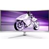 Philips 34M2C8600/00 Monitor PC 86,4 cm (34") 3440 x 1440 Pixel Wide Quad HD OLED Bianco [34M2C8600/00]