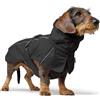 Hunter Cappotto per Bassotti Nordby Nero, 36-cm