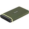 Transcend SSD Esterno 4TB Transcend ESD380C 2000/2000 U3.2 G2 Verde [TS4TESD380C]