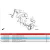Honda Tirante coperchio cod.45342MAN620