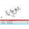 Honda P/lampada luce posiz cod.33130KS3900