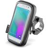 Cellular Line Supporto da manubrio per smartphone e gps fino a 4,5
