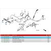 Honda Bullone, rondella 5x cod.90131KRJ900