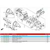 Honda Past.freno post.cod.06435MAT016