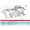Honda Filo interno c/km.cod.44831MM9000