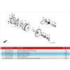 Honda Sigillo faccia mobile cod.22126GR1010