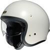 Shoei Casco shoei j-o jet visiera corta in fibra