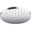hansgrohe Vernis Blend - Soffione doccia a risparmio idrico max. 7 l/min (EcoSmart), Doccia a pioggia rotondo (205 mm) con 1 getto, con funzione anticalcare, cromo, 26277000