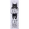 TIAKI Cartello decorativo TIAKI Crazy Cat Mum - 1 pz
