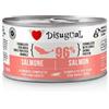 DISUGUAL Dog Mono Gusto Salmone Alimento Umido Completo per Cane Formato 150 g