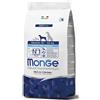 Monge Natural Superpremium Medium Senior Gusto Pollo Alimento Secco Completo per Cane Anziano Taglia Media Formati 3 kg